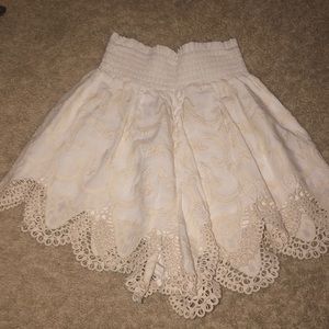 Vintage Havana crochet shorts